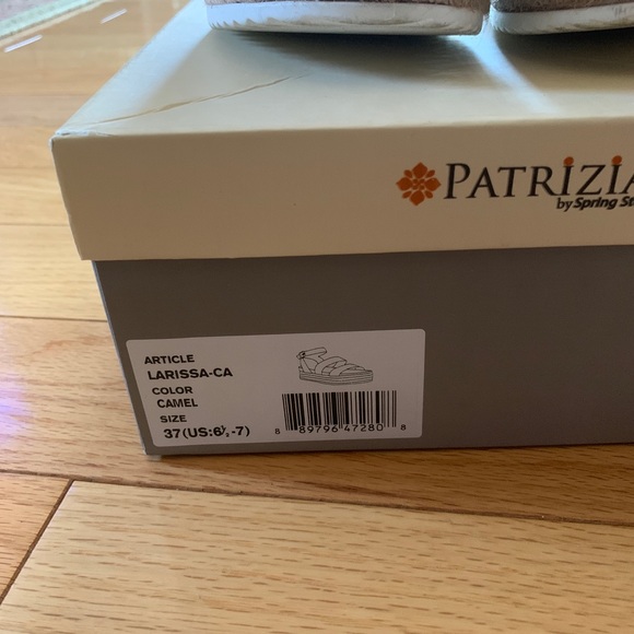 Patrizia by Spring Step Larissa Sandals Camel Size - Picture 7 of 7